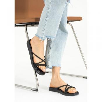 Komfortable Damen-Sandalen mit Steinverzierung