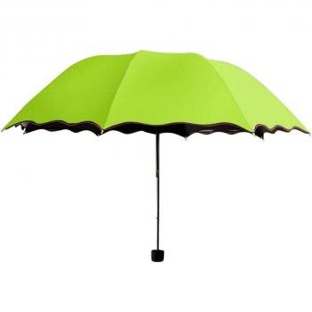 Sombrilla Compacta Anti‑UV y Lluvia