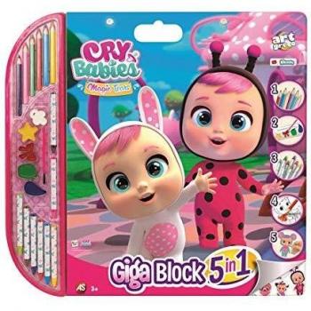 Libro de Pegatinas Giga Block Bebé Llorón