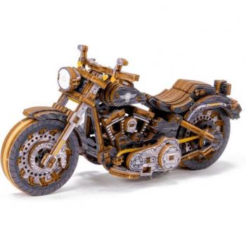 WoodenCity Cruiser V‑Twin Bausatz – bemalt