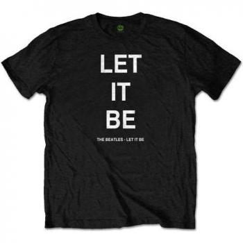 The Beatles – Let It Be Back, L Nero, Unisex