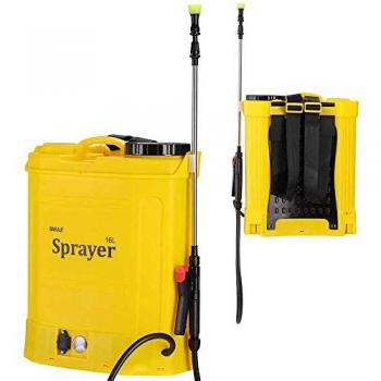 Bakaji - Nebulizzatore Pompa a Spalla a Batteria Irroratrice Elettrica Spruzzatore 16Lt