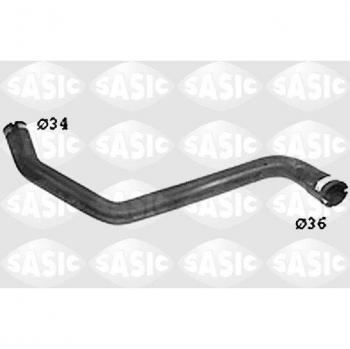 High-quality Rubber Radiator Hose by Sasic, SWH6609