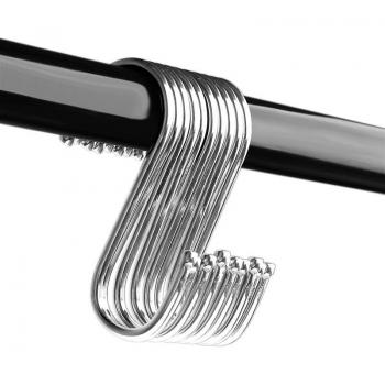 10-Piece Stainless Steel Multifunction Wall Hooks