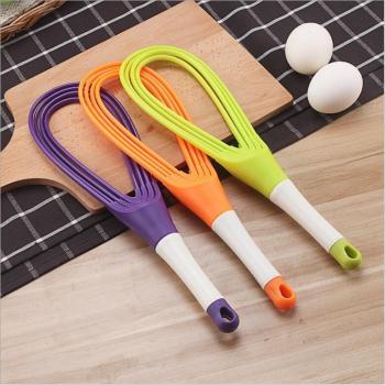 Batidor multifuncional plegable para leche y huevos
