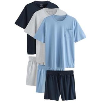 Next Jersey-Pyjama-Shorts-Set für Herren im 3er-Pack
