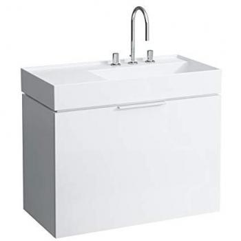 LAUFEN Kartell Lave-Mains Construction Étagère Gauche 2 Trous Robinet Blanc Mat 900x460