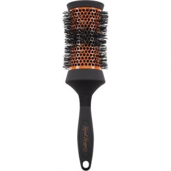 DENMAN DHH3 Head Hugger Rundbürste – Orange (schwarz, orange) mit tailliertem Bürstenkopf
