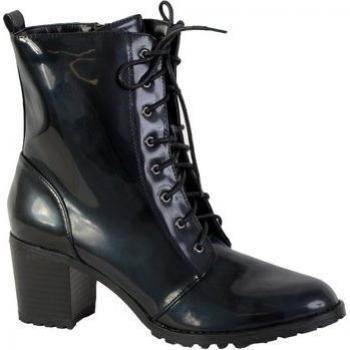 Bottines à lacets QL1626-C – Noir – 37 US