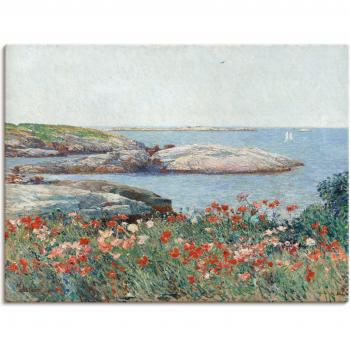 Artland Leinwandbild »Poppy am Strand. 1891«, Meer Bilder, (1 St.)