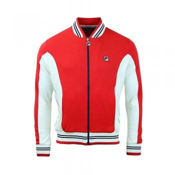 Fila Settanta Men's Track Jacket - Peacoat/Gardenia/Chinese Red - Size S