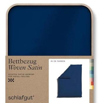 Schlafgut Bettbezug Woven Satin, 135-140 cm x 200 cm, besonders dicht gewebt