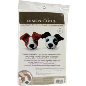 Doggie Delight Needle Felting Kit – Round Edition