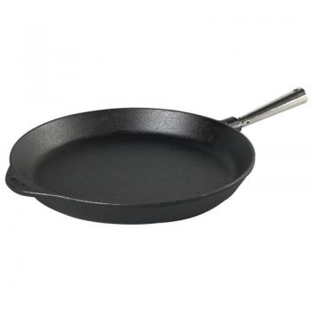 Skeppshult 2‑in‑1 padella/pentola in ghisa XL, manico in acciaio nero