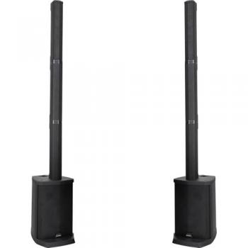 McGrey E‑208LAB: 8‑Stück Stereo‑Line‑Array Akku‑PA‑System, 2,5″ Breitbandlautsprecher, 100 W Bluetooth
