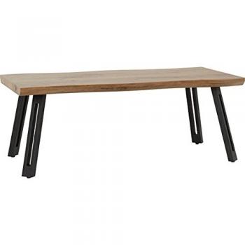Seconique Quebec Wave Coffee Table - Medium Oak