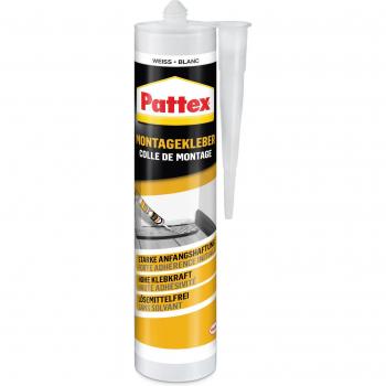 Pattex Montagekleber Industriefarbe Weiß PCA40 400 g