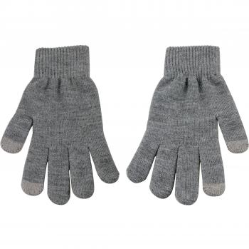 Guantes capacitivos pantalla táctil talla L MyWay color gris MWHTG0004