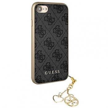 Carcasa Guess para iPhone 7/8, diseño 4G, color gris