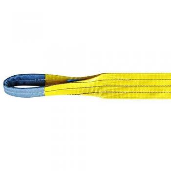 Imbracatura piana di sollevamento a 2 veli con fibbia - 3 Tons Giallo 3 m Outifrance