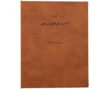 64 Pocket Vintage Leather Suede Photo Album for Instax Mini