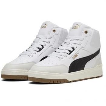 Puma Shuffle Downtown Mid 402598 05 Bianco – Sneaker Unisex Nero (40)