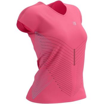 Compressport Sport T-Shirt für Damen Rosa - S