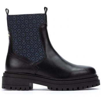 Botines de mujer Martinelli de piel con elástico negro