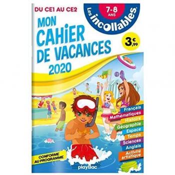 Les Incollables - Cahier De Vacances 2020 - Du Ce1 Au Ce2