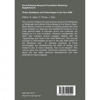 Testis, Epididymis and Technologies in the Year 2000