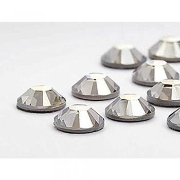 Strasssteine Hotfix von Swarovski Elements / SS34 (7.2mm), Crystal-Clear, 48 Stück
