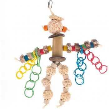 Vogelspielzeug Robot Man von TIAKI – 33 x 28 cm