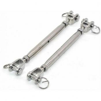 Pack 2 Tendeurs à Boulon Magnétique M10 (Inox 304) avec Vis de Verrouillage