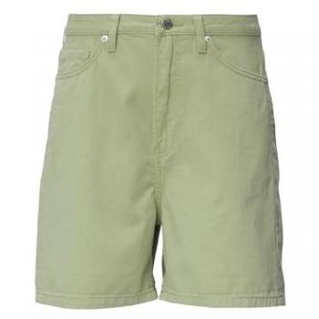 Relaxed Fit Jeans‑Shorts QS – High Rise, Label‑Patch
