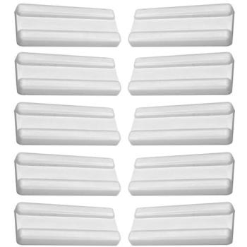 Glisseurs Muraux Mini 39x16mm - 10 pièces - Protection des Meubles