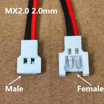 10 Stück 51005 51006 MX 2,0mm Pitch 2p 3p 4p Luft Docking männlich und weiblich Lade Kabel Verbindung UL1007 26AWG