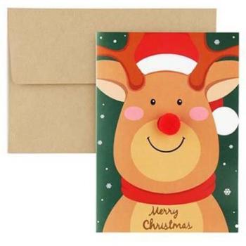 Invitación Brillo Navideño en Tarjeta