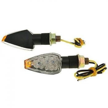 Indicator Light Set M10 Thread LED New Century Black IP24492