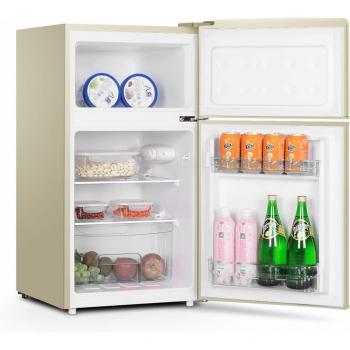 Retro MAB2035EC Fridge Freezer by Montpellier - Cream, 80/20 Split