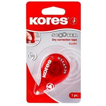 Kores Korrekturroller Scooter, Breite: 4,2mm, Länge: 8m