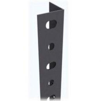 Dark Gray Shelf Angle Profile 40mm x 250cm with Screws