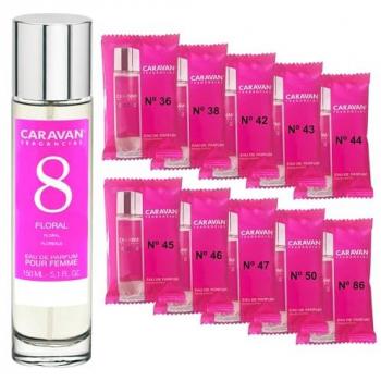 Set Aromi Donna 150ml + 10 Fiale Caravan