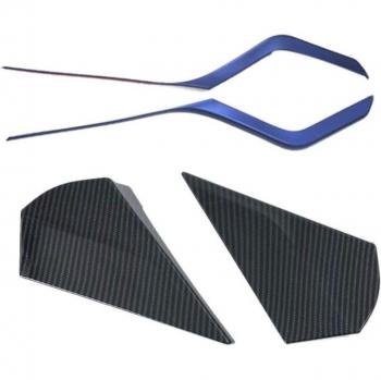 Blue Inner Door Armrest Decor Strip Cover for Toyota C-HR
