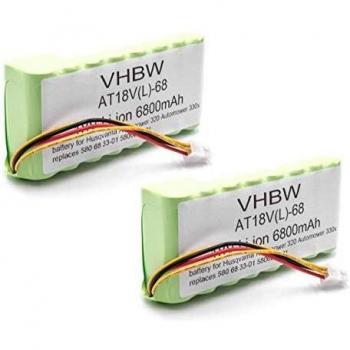 Batteria 6800mAh 18V per Robot Tagliaerba Husqvarna VHBW