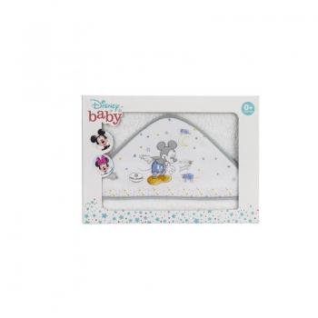 Capa de baño con capucha Mickey de algodón y absorción suave MK004
