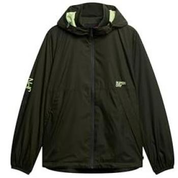 Windbreaker Verde Superdry para Hombre en Nylon
