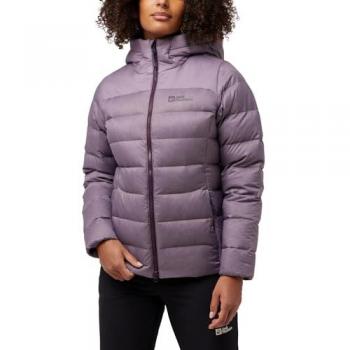 Giacca Piumino Donna Jack Wolfskin Nebelhorn Down Hoody Lila 42/44