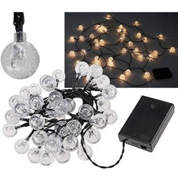 LED Lichterkette 40 Kugeln in warmweiß, 3m lang