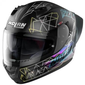 Nolan N60-6 Sport Raindance Casque Noir Multicolore taille : M
