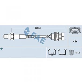 Sonde à oxygène FAE 77156 – Régulation catalyseur Corsa C 3/5 portes